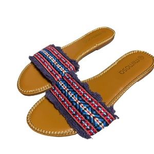 MIMOSA Slip on flats exclusive for decorative features